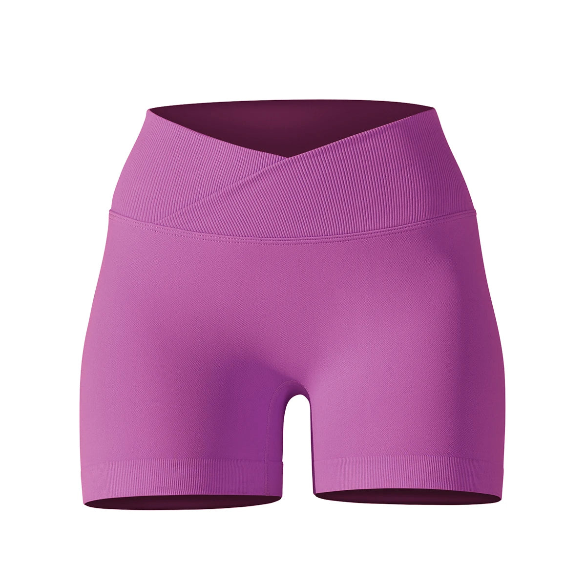 Seamless Sports Shorts Cross High Waist Fitness Leggings Shorts Gym Scrunch Butt Shorts Women Squats Running Workout Shorts